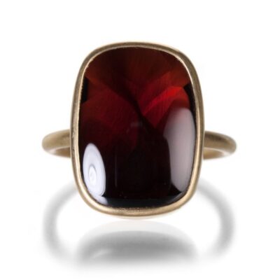 Rings Gabriella Kiss  | Cushion Almandine Garnet Ring