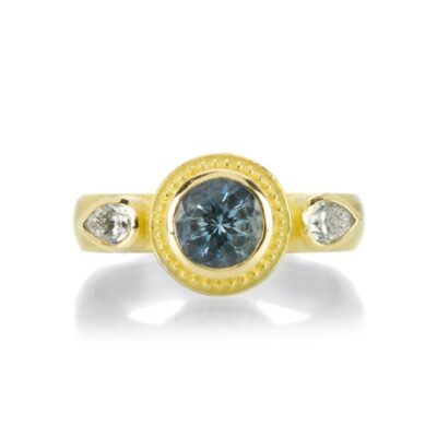 Rings Barbara Heinrich  | Aquamarine And Diamond Ring