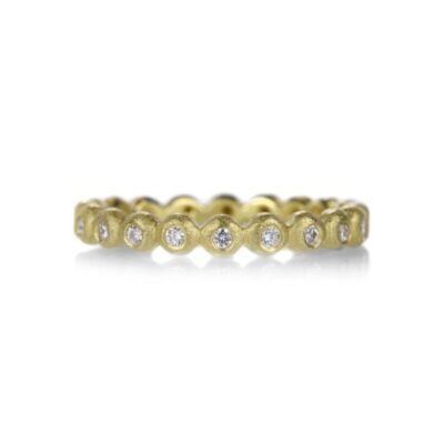 Rings Barbara Heinrich  | 18K Diamond Bubble Ring