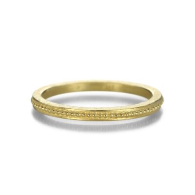 Rings Barbara Heinrich  | Granulated Band