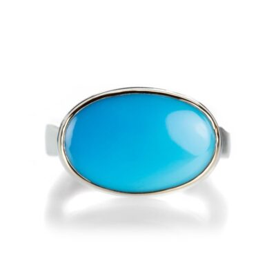 Rings Jamie Joseph  | Smooth Sleeping Beauty Turquoise Ring