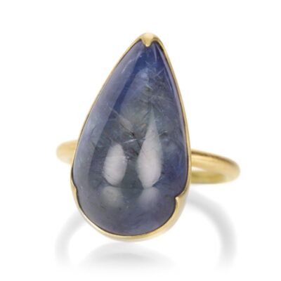 Rings Gabriella Kiss  | Large Pear Tanzanite Ring