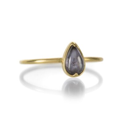 Rings Gabriella Kiss  | Mauve Sapphire Pear Ring