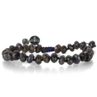 Bracelets Joseph Brooks  | Faceted 7Mm Dark Labradorite Bracelet