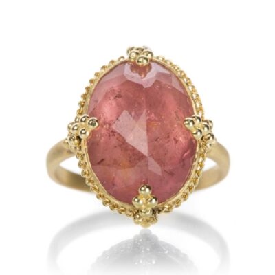 Rings Amali  | 18K Pink Tourmaline Ring