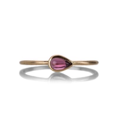 Rings Margaret Solow  | Small Pink Tourmaline Ring