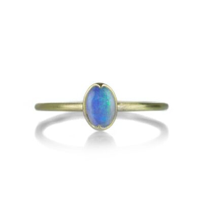 Rings Gabriella Kiss  | Small Oval Australian Opal Ring