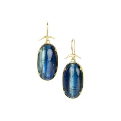 Earrings Gabriella Kiss  | Deep Blue Kyanite Earrings