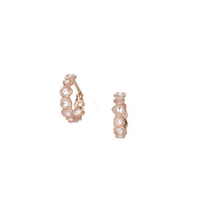 Earrings Sirciam  | Rose Cut Diamond Hoops