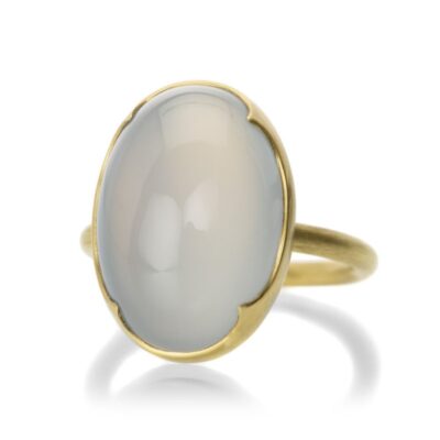 Rings Gabriella Kiss  | Light Blue Chalcedony Ring