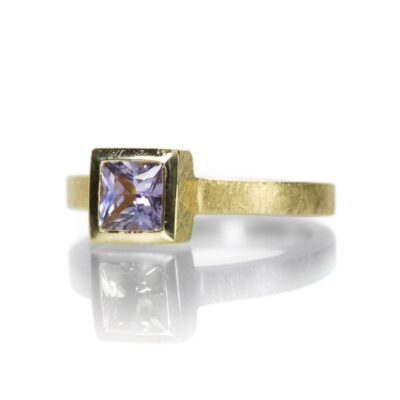 Rings Barbara Heinrich  | Square Lavender Sapphire Ring