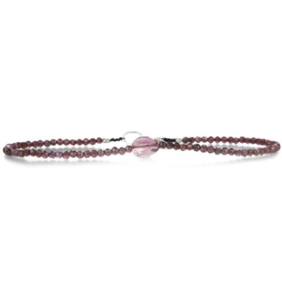 Bracelets Margaret Solow  | Garnet And Tourmaline Beaded Bracelet