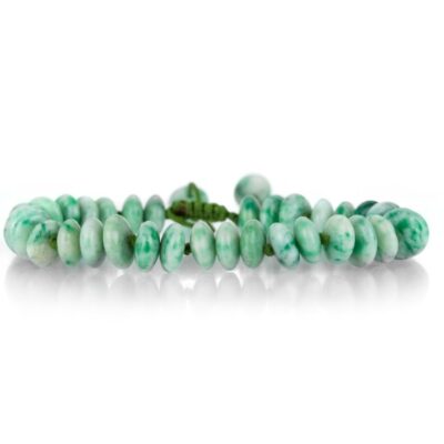 Bracelets Joseph Brooks  | 8Mm Burmese Jade Macrame Bracelet