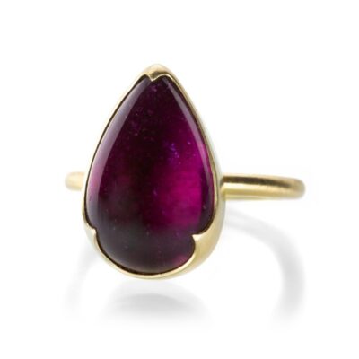 Rings Gabriella Kiss  | Pear Shaped Rubelite Tourmaline