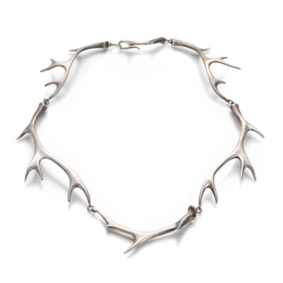 Necklaces Gabriella Kiss  | Sterling Silver Antler Necklace