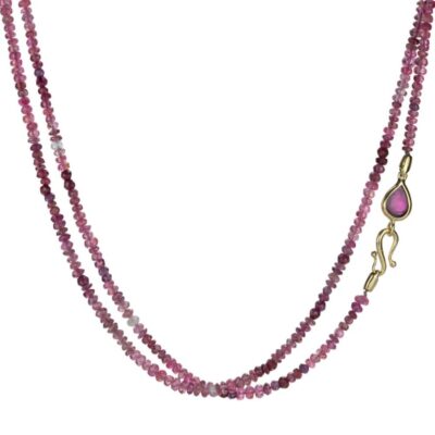 Necklaces Rachel Atherley  | Pink Tourmaline Serpent Necklace