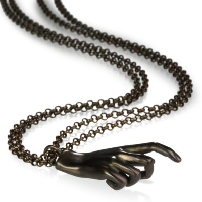 Necklaces Gabriella Kiss  | Pope’S Hand Necklace In Bronze