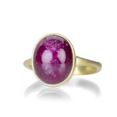 Rings Lola Brooks  | Deep Pink Confetti Tourmaline Ring