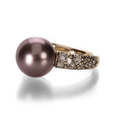 Rings Gellner  | Brown Tahitian Pearl Ring