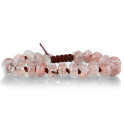 Bracelets Joseph Brooks  | 8Mm Smooth Sunstone Rondelle Bracelet