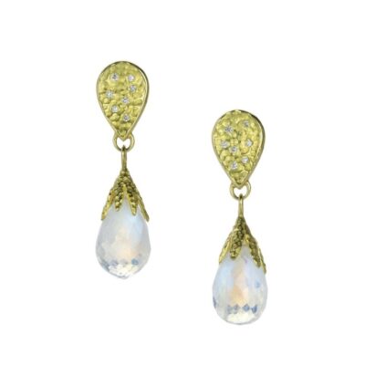 Earrings Barbara Heinrich  | Glacier Moonstone Drop Earrings