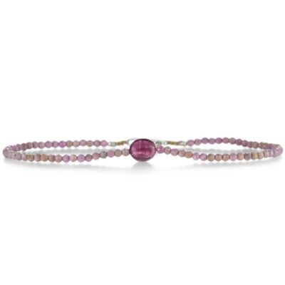 Bracelets Margaret Solow  | Light Pink Opal And Tourmaline Bracelet