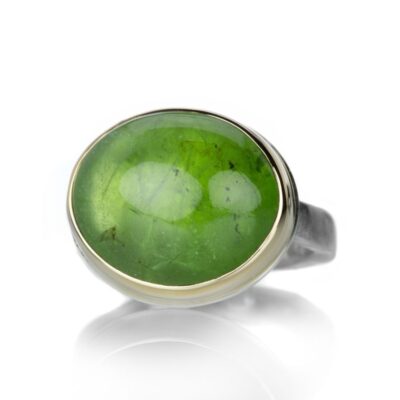 Rings Jamie Joseph  | Smooth Oval Peridot Ring