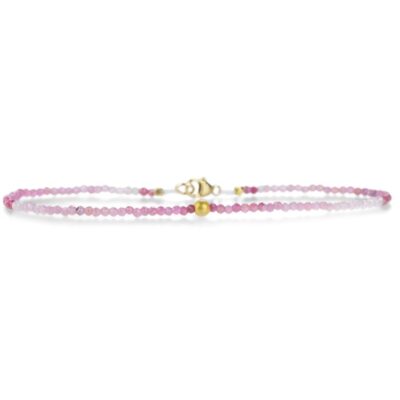 Bracelets Margaret Solow  | Ruby And 18K Gold Beaded Bracelet