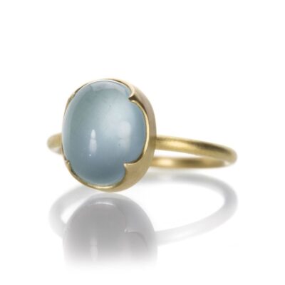 Rings Gabriella Kiss  | Aquamarine Cabochon Ring