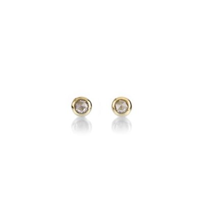 Earrings Diana Mitchell  | Tiny Diamond Rose Cut Studs