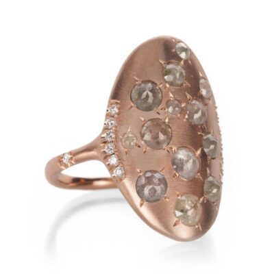 Rings Sirciam  | Rose Cut Diamond Constellation Ring