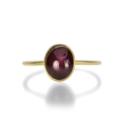 Rings Gabriella Kiss  | Oval Cabochon Star Ruby Ring