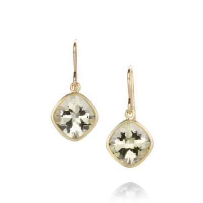 Earrings Maria Beaulieu  | Pale Citrine Drop Earrings