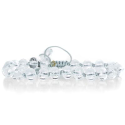 Bracelets Joseph Brooks  | Smooth 8Mm Clear Quartz Bracelet