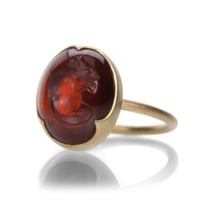 Rings Gabriella Kiss  | Mouse Intaglio Ring