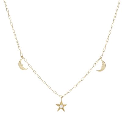 Necklaces Anthony Lent  | Celestial Charm Necklace