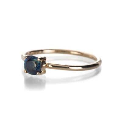 Rings Nicole Landaw  | Cushion Blue Sapphire Ring