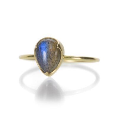 Rings Gabriella Kiss  | Pear Shaped Labradorite Ring