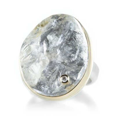 Rings Jamie Joseph  | Surface Cut Rock Crystal Ring