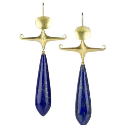 Earrings Gabriella Kiss  | Lapis Dancing Ladies Earrings