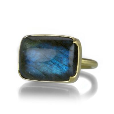 Rings Gabriella Kiss  | Horizontal Labradorite Ring