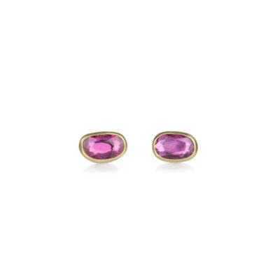 Earrings Lola Brooks  | Ruby Sequin Pebble Studs