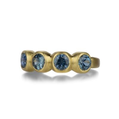 Rings Marian Maurer  | Blue Montana Sapphire Porch Skimmer Band