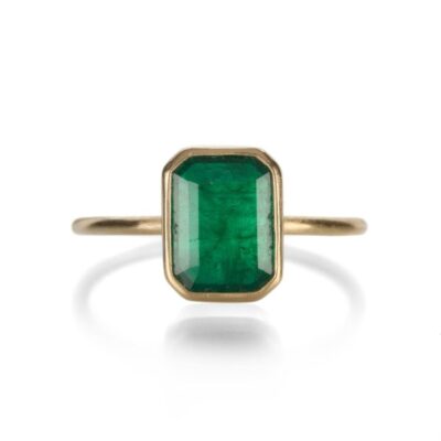 Rings Gabriella Kiss  | Emerald Cut Emerald Ring