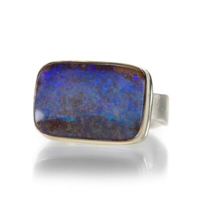 Rings Jamie Joseph  | Rectangular Boulder Opal Ring