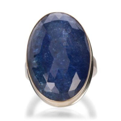 Rings Jamie Joseph  | Large Vertical Rosecut Tanzanite Ring