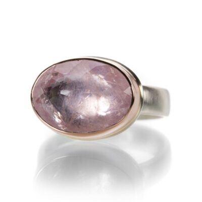 Rings Jamie Joseph  | Oval Inverted Morganite Ring