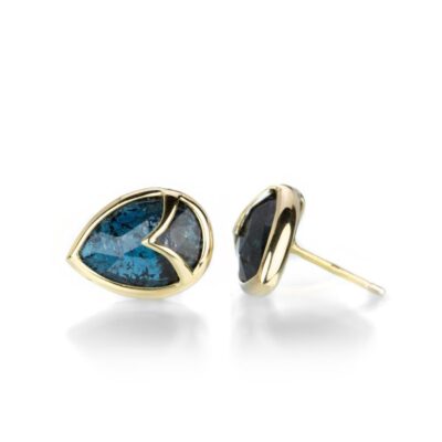 Earrings Rachel Atherley  | Kyanite Owl Studs