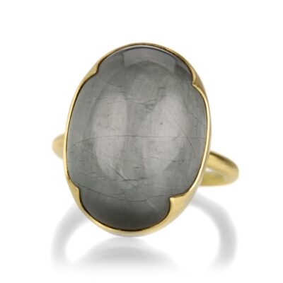 Rings Gabriella Kiss  | Large Oval Toads Eye Ring