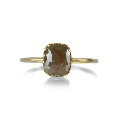 Rings Margaret Solow  | Rustic Diamond Ring